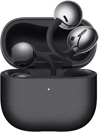 HUAWEI FreeClip 2 Open-Ear Clip-On Earbuds, Airy C-bridge design, Lightweight, 38H Battery, Fast Charge, Dual Driver, IP57 Waterproof & dust proof, Touch & Head-motion control, iOS & Android, Black