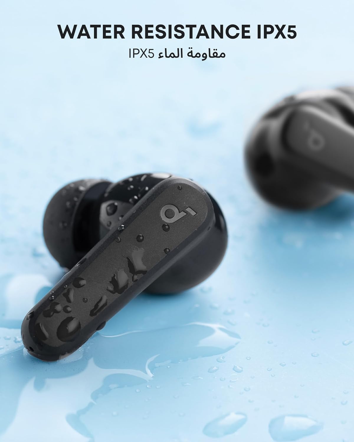 soundcore Anker P20i Bluetooth Earphones, 10mm Drivers with Big Bass True Wireless Earbuds, Bluetooth 5.3, 30H Playtime, IPX5, 2 Mics for AI Clear Calls, 22 Preset EQs, Customization via App