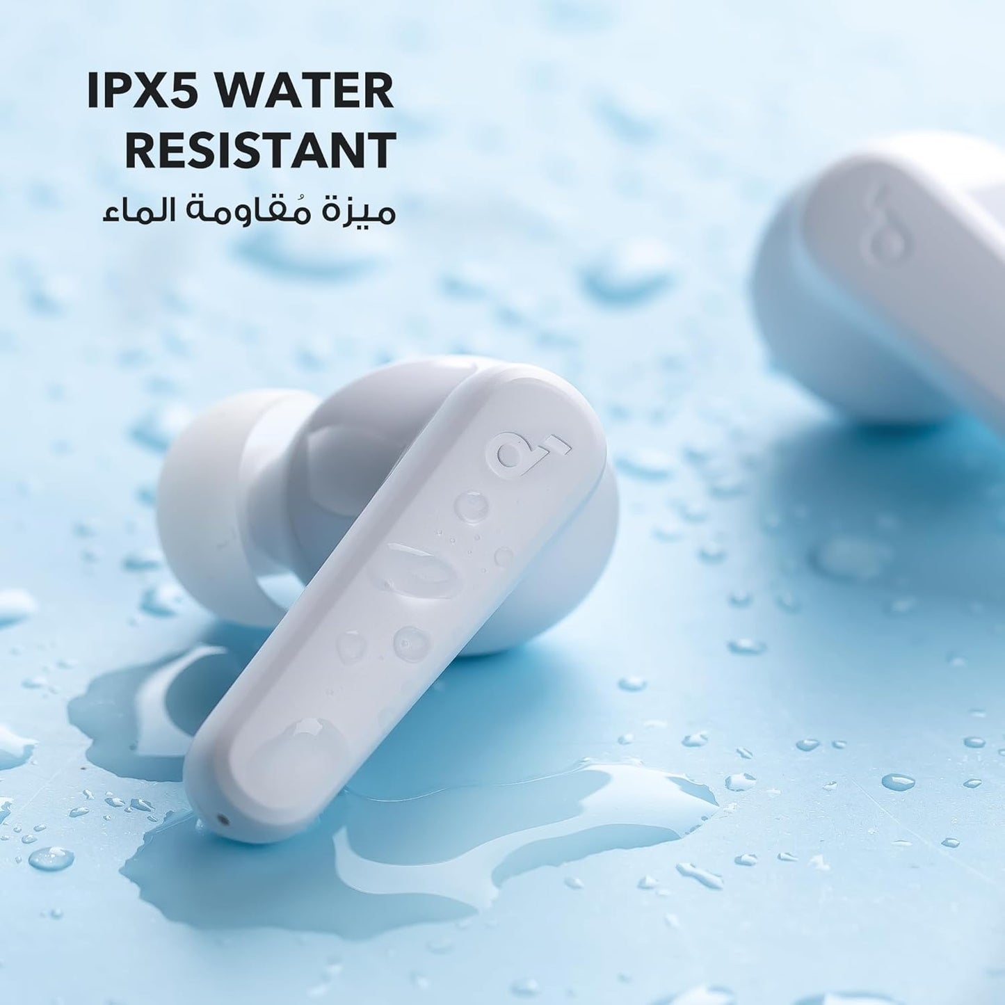 soundcore Anker P20i Bluetooth Earphones, 10mm Drivers with Big Bass True Wireless Earbuds, Bluetooth 5.3, 30H Playtime, IPX5, 2 Mics for AI Clear Calls, 22 Preset EQs, Customization via App