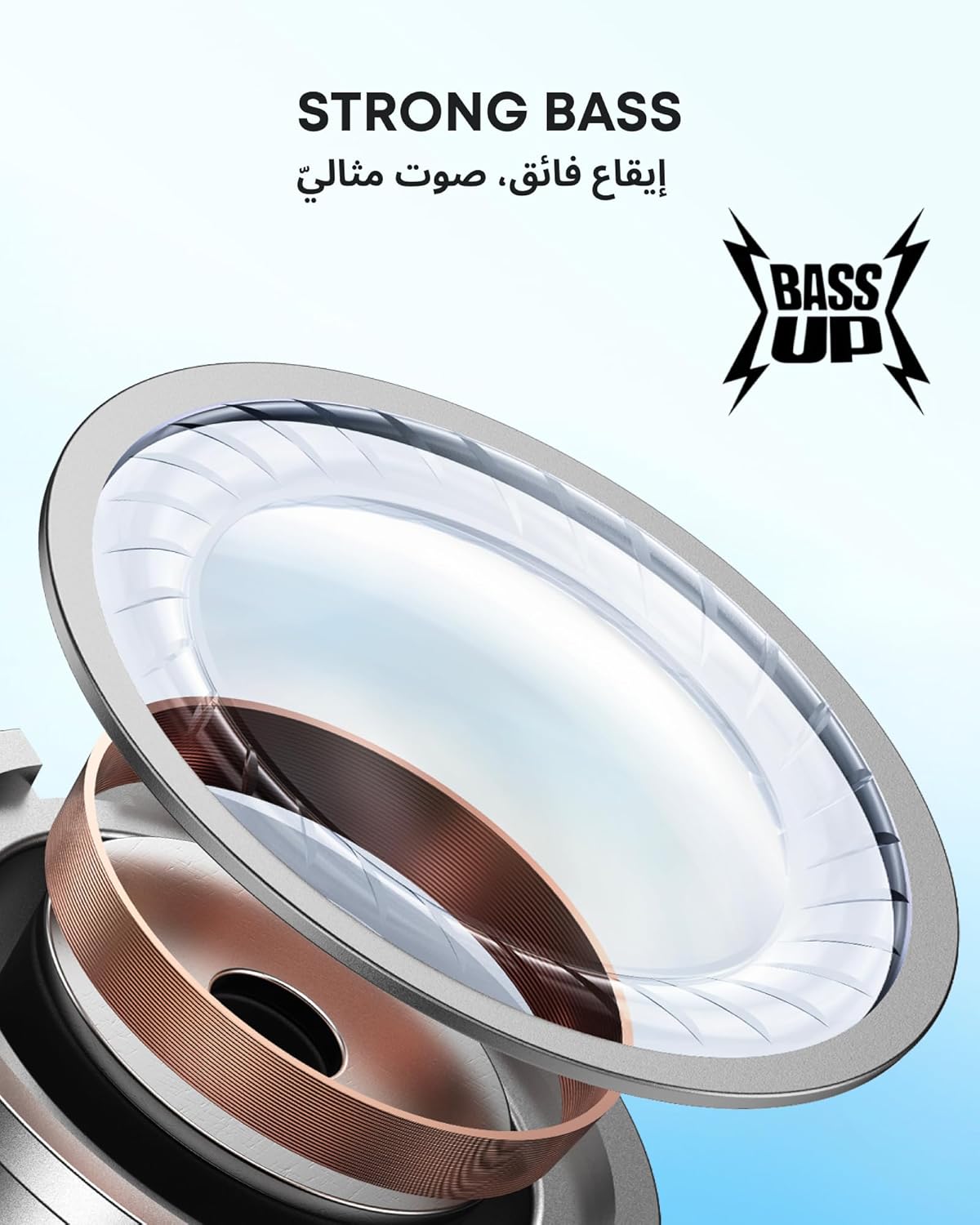 soundcore Anker P20i Bluetooth Earphones, 10mm Drivers with Big Bass True Wireless Earbuds, Bluetooth 5.3, 30H Playtime, IPX5, 2 Mics for AI Clear Calls, 22 Preset EQs, Customization via App