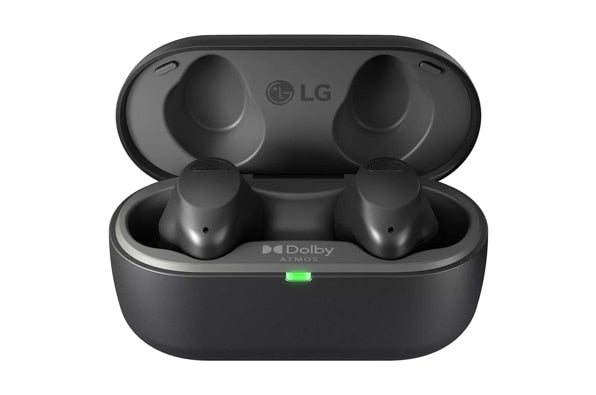T80S Wireless Bluetooth Earbuds LG TONE Free® with Dolby Atmos®, Black (NEW)