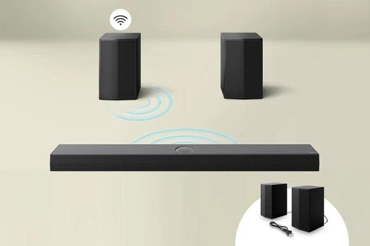S40TR LG Home Theater Soundbar with Dolby® and Rear Speakers, 4.1. channel