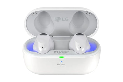 LG TONE Free T90S - Dolby Atmos Earbuds with Plug & Wireless Connection