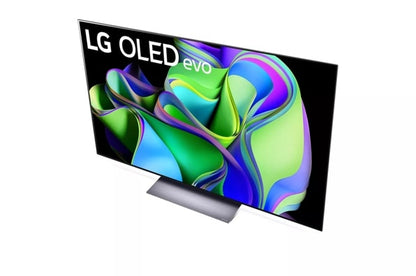 LG OLED evo C3 55 Inch 4K Smart TV 2023 AI Picture Pro